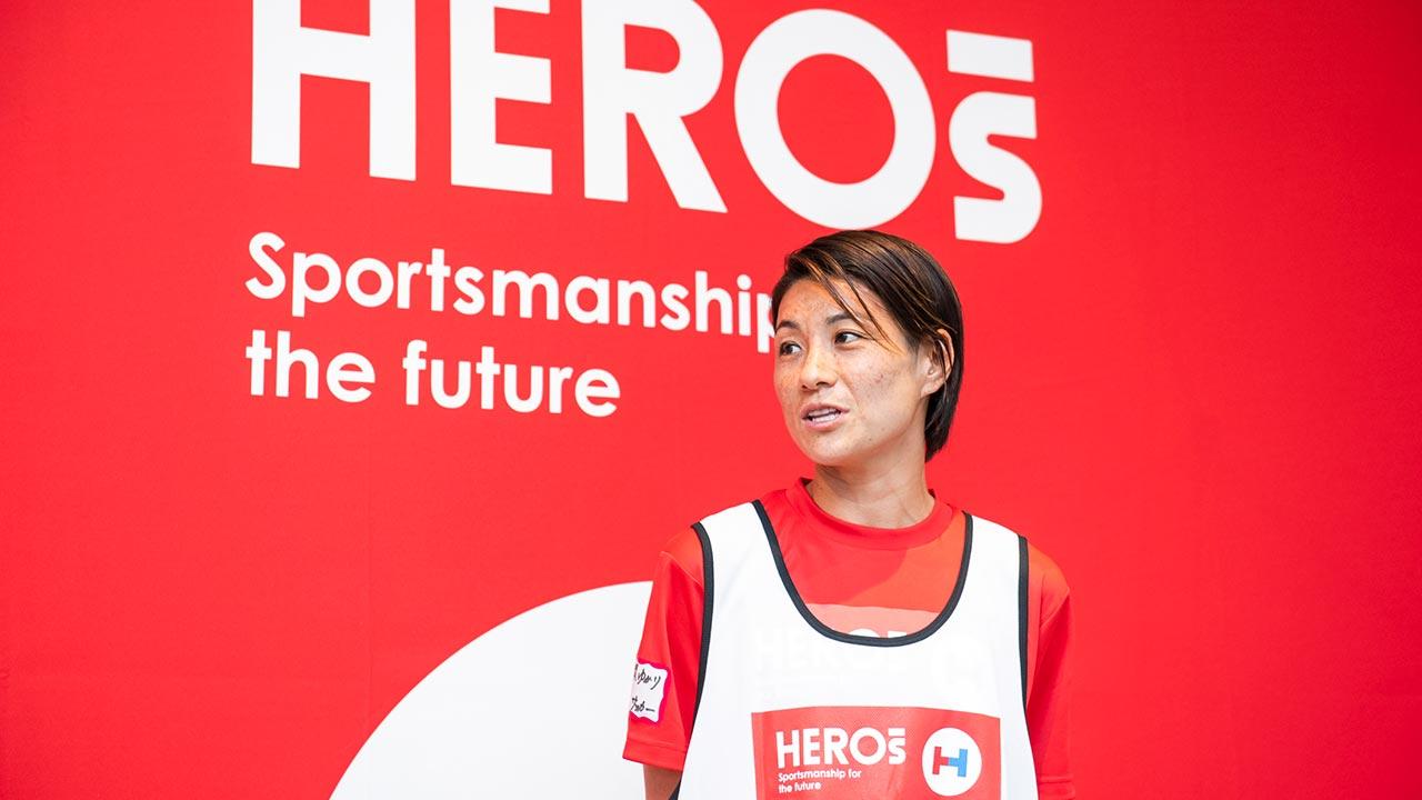 元なでしこジャパン 近賀ゆかり選手が社会貢献活動を行うワケ Heros アスリートの社会貢献活動を推進する日本財団プロジェクト